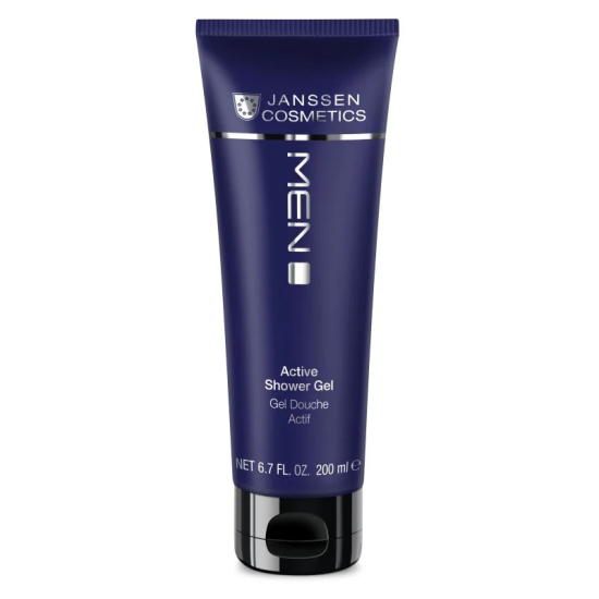 JANSSEN COSMETICS MEN ACTIVE SHOWER GEL MĘSKI ENERGETYZUJĄCY ŻEL POD PRYSZNIC 200ML